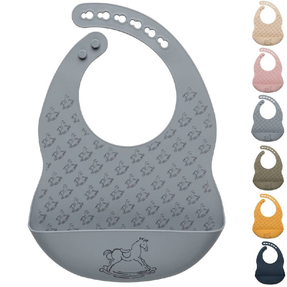 Sei Design Baby Silikon Lätzchen mit Auffangschale Tradewinds