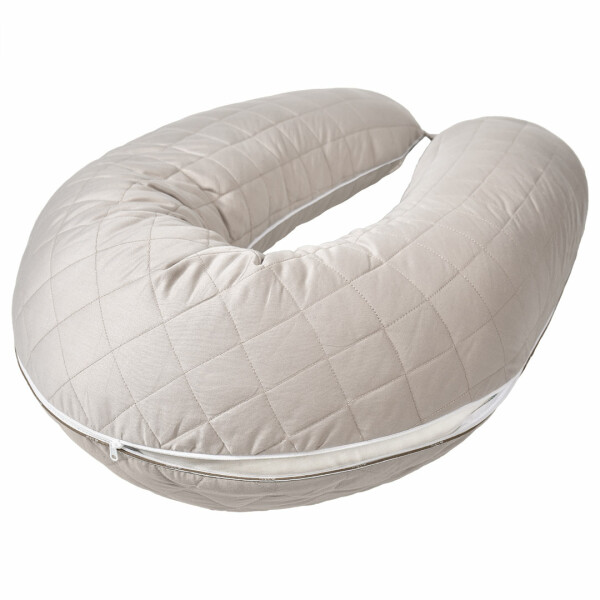 Sei Design Stillkissen 200x35 gesteppt Beige Günstiger Verkauf