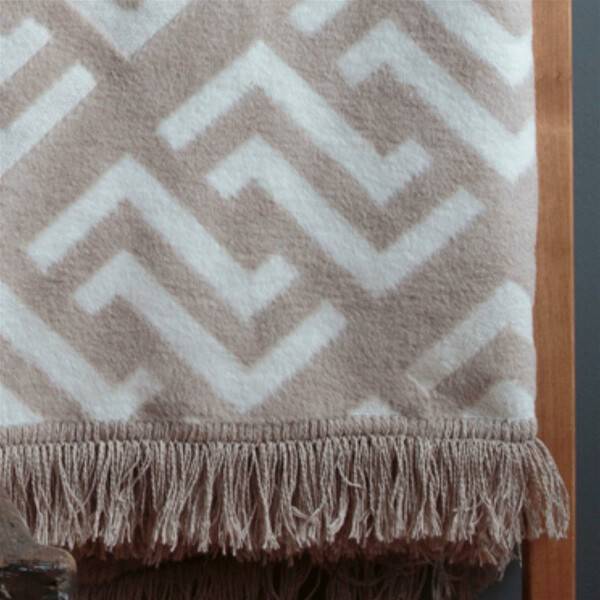 Sei Design Kuscheldecke Kassandra 150x200 | 58% Baumwolle 450 gr /m² Glam Powder Hotsell