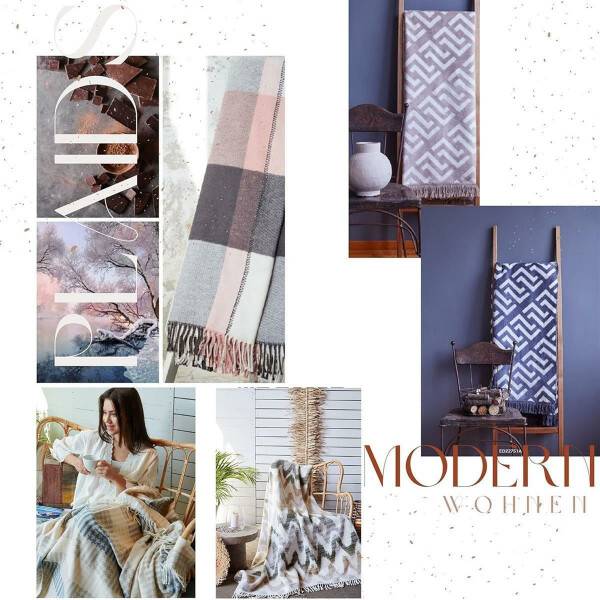 Sei Design Kuscheldecke Sommerdecke Plaid 150x200 Plaid Pied-de-Poule Online