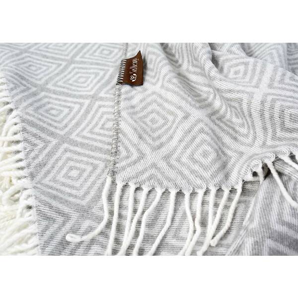 Sei Design Kuscheldecke Sommerdecke Plaid 150x200 Plaid Pied-de-Poule Outlet