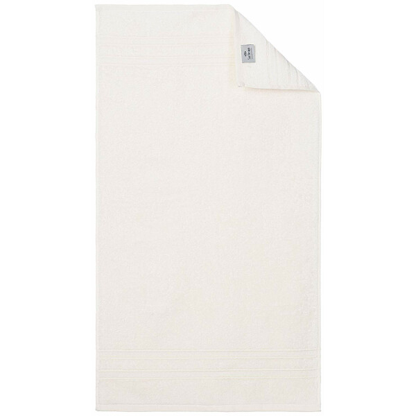 Sei Design Doppelpack Handtücher 70x140 | Luxus Frottee AQUA FIBRO | 100% Baumwolle Elfenbein Fabrikverkauf