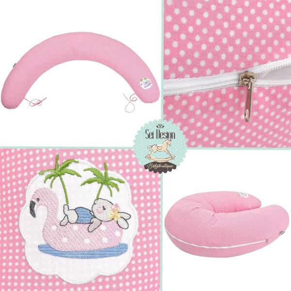 Sei Design Bezug 170x30 Hase Tropical Rosa Verkauf