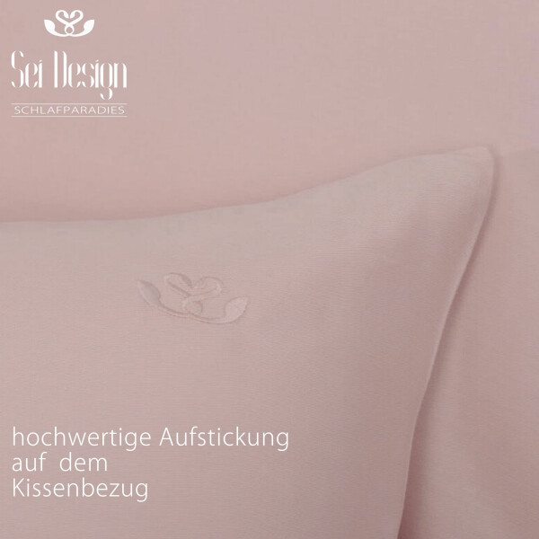 Sei Design Sei Design Bettset Mako-Satin 100% Baumwolle Lotus Angebote