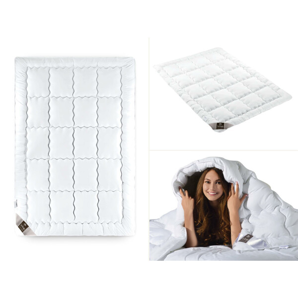 Sei Design Winter Bettdecke Air Softfill Collection SWAN DE LUXE, 135x200 Auslauf