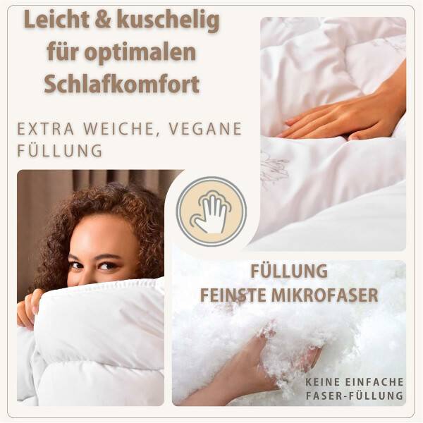Sei Design Winter Bettdecke Air Softfill Collection SWAN, 135x200 135x200 Schlussverkauf