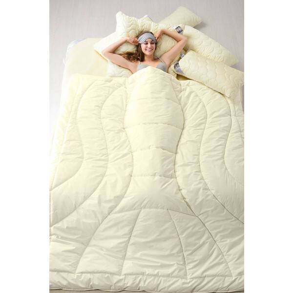 Sei Design Winterbettdecke WOOL PREMIUM Collection, 155x220 Auslauf