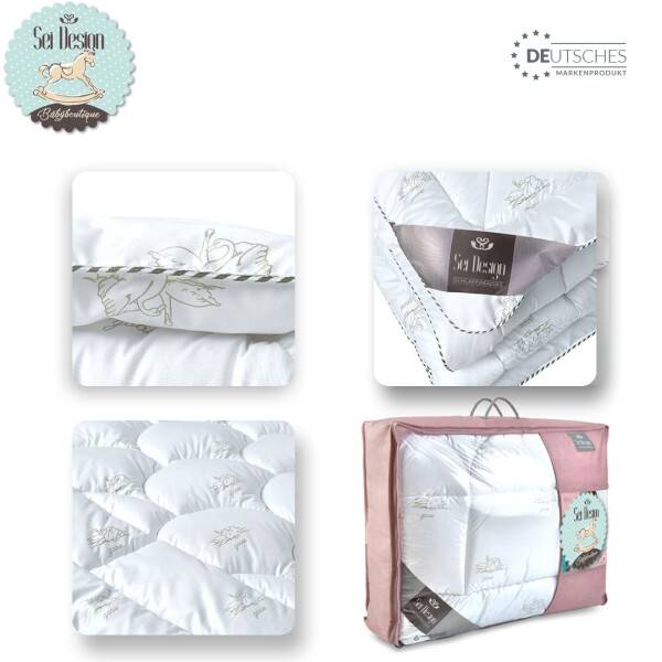 Sei Design Sei Design Baby Bettdecke 100x135 SWAN AIR SOFTFILL Winterwarm Blitzverkäufe