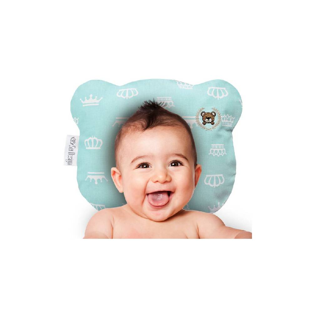 Sei Design Sei Design Baby Kopfkissen Bärchen 21x25 Mikrofaser 1-8 Monate