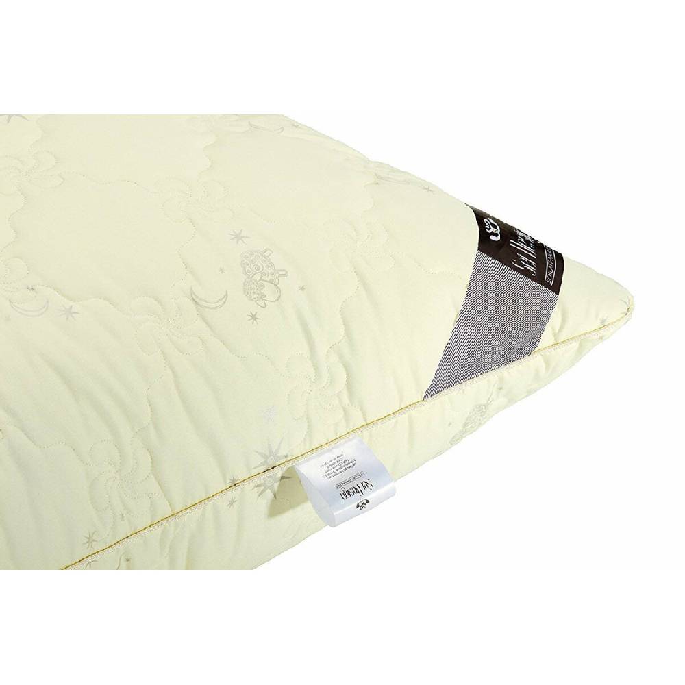 Sei Design Kopfkissen WOOL COMFORT, 80x80 cm