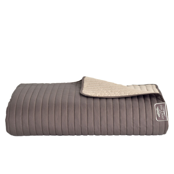 Sei Design Luxus Tagesdecke Living Trend 240x260 Schokobraun Fabrikverkauf