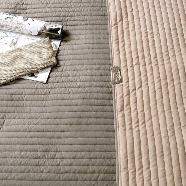 Sei Design Luxus Tagesdecke Living Trend 240x260 Taupe Meist gekauft