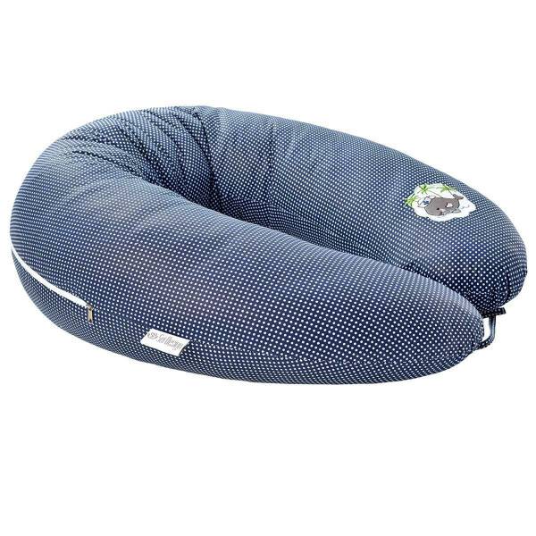 Sei Design Stillkissen 170x30 cm | Füllung Faserbällchen | Bezug 100% Baumwolle | Jeansblau-Babywal Schlussverkauf