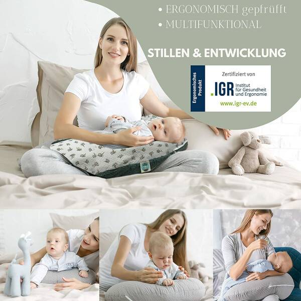 Sei Design Stillkissen 190x30 Fuchs Pünktchen EPS-Mikroperlen Outlet