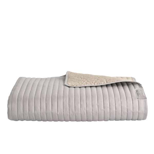 Sei Design Wende-Tagesdecke Living Trend 240x220 Taupe hell Outlet