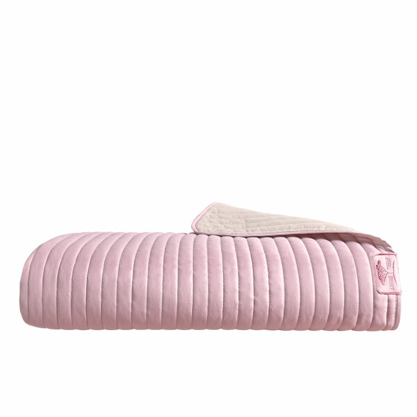 Sei Design Wende-Tagesdecke Living Trend 240x260 Rose Smoke Auslauf
