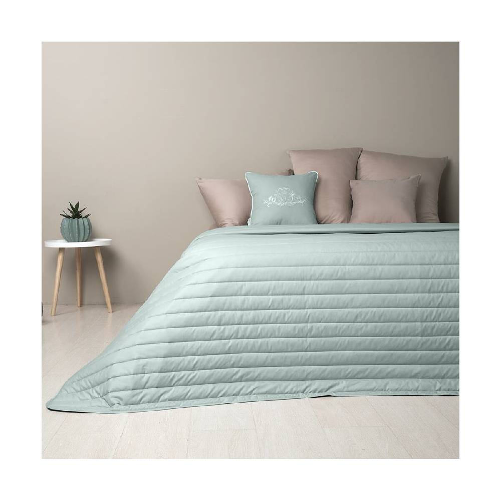 Sei Design Wende-Tagesdecke Living Trend mint/Taupe