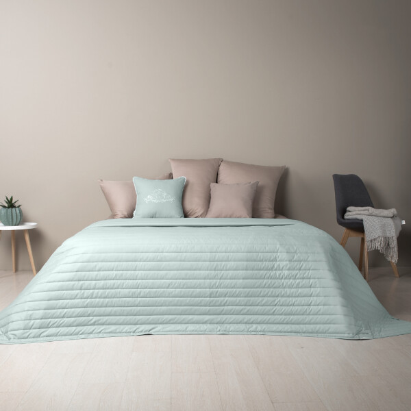 Sei Design Wende-Tagesdecke Living Trend mint/Taupe Angebote