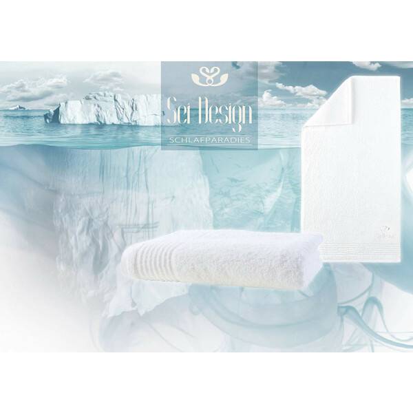Sei Design SET 2-Pack Badetuch 70x140 500 gr/qm Weiß Online