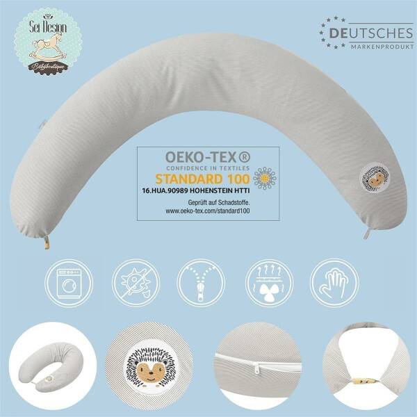 Sei Design Stillkissenbezug 170x30 Sei Design Igel Günstiger Verkauf