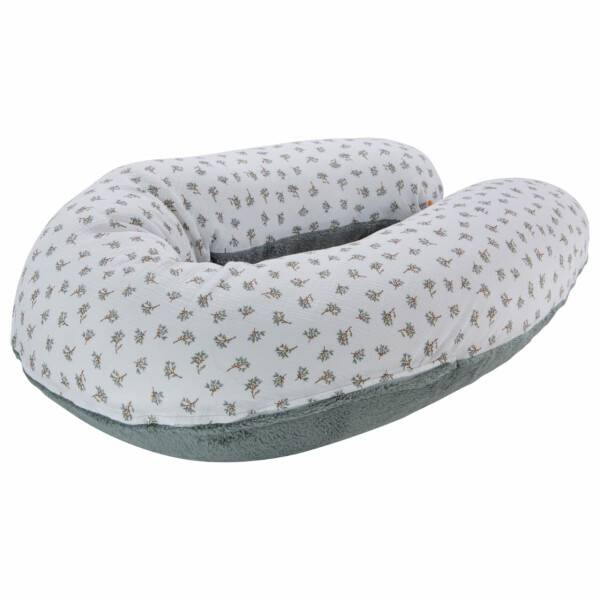 Sei Design Stillkissenbezug aus Musselin und Teddyplüsch für XXL Stillkissen 190x30 Schlussverkauf
