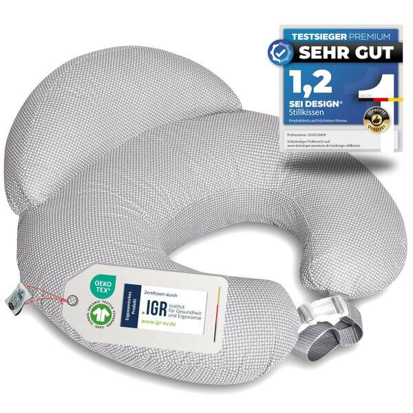 Sei Design Vielseitiges Stillkissen mit verstellbarem Hüftgurt und Sicherheitskissen Outlet