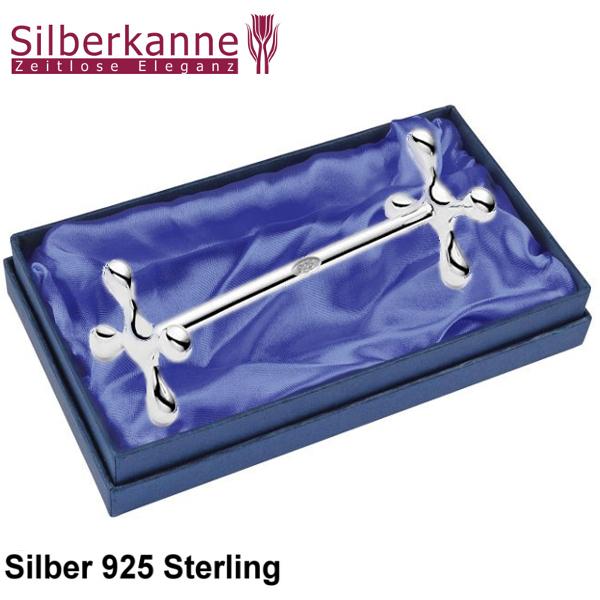 Silberkanne Besteckbänkchen Messerbänkchen Besteckablage L 9 cm Silber 925 Sterling Schlussverkauf