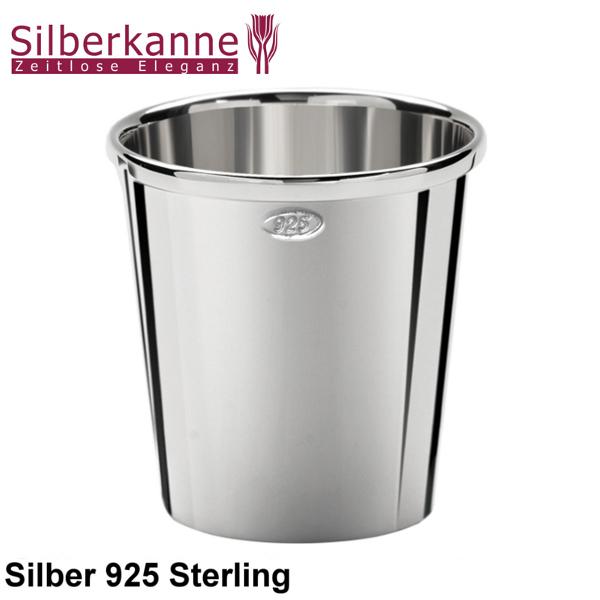 Silberkanne Becher H 7 cm Silber 925 Sterling 71 gramm