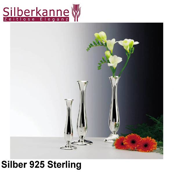 Silberkanne Vase Mary H 18 cm Silber 925 Sterling Auslauf