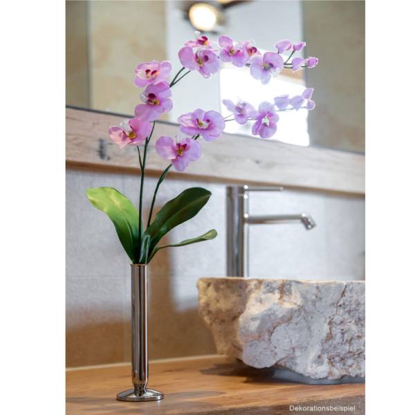 Silberkanne Vase Solifleur Orchidee H 19 cm Edelstahl Günstiger Verkauf