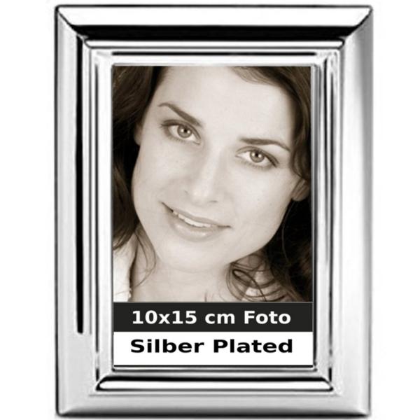 Silberkanne Bilderrahmen Mailand 10x15 cm Foto Silber Plated versilbert