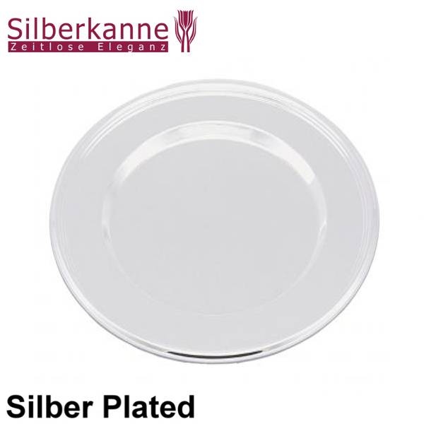 Silberkanne Platzteller 31 cm Fadenmuster Silber Plated versilbert Online