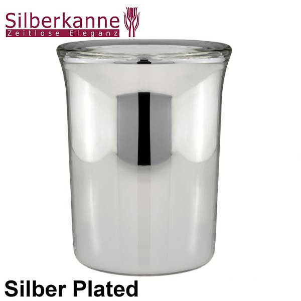 Silberkanne Silberglas Bauernsilber Vase H 16 cm Rabatte dieses Monats