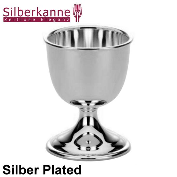 Silberkanne Eierbecher Frankfurt 6,5x4,5 cm Silber Plated versilbert Outlet