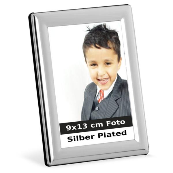 Silberkanne Bilderrahmen Paris 9x13 cm Foto Silber Plated versilbert