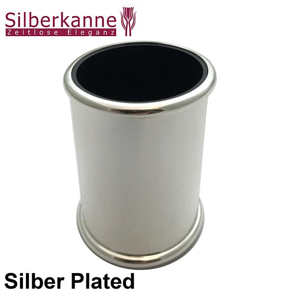 Silberkanne Schreibtischzubehör Set 5 tlg Silber Plated versilbert. Tesaabroller, Tischrechner, Stifteköcher, Brieföffner und Visitenkartenhalter / Zettelhalter Meist gekauft