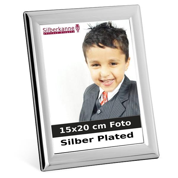 Silberkanne Bilderrahmen Paris für 15x20 cm Fotos Silber Plated versilbert