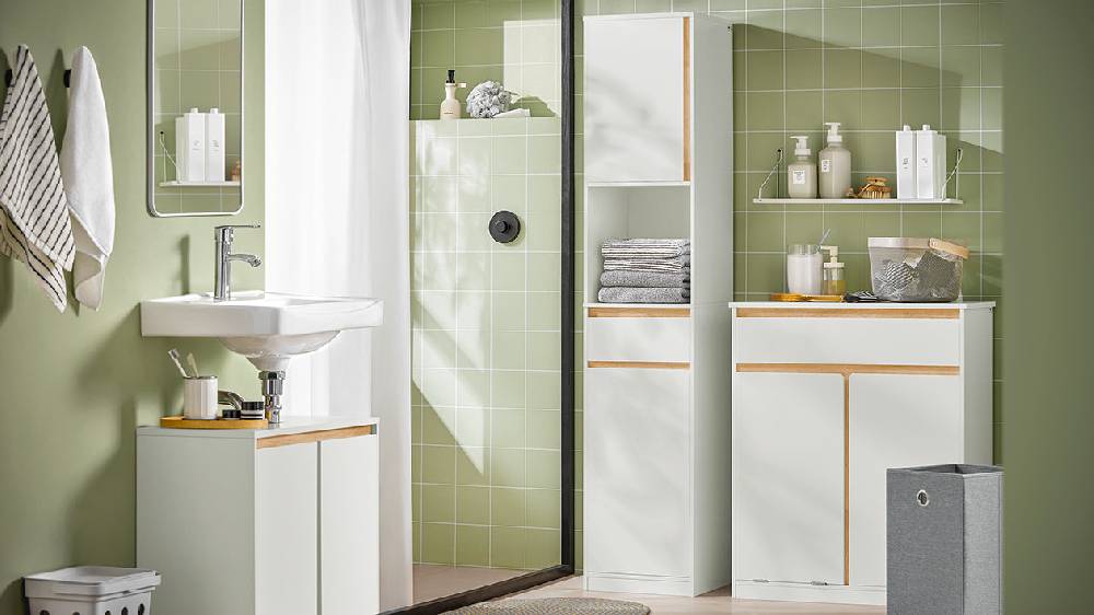 Sobuy SoBuy Waschbeckenunterschrank Badschrank Waschtisch Unterschrank Weiß BZR78-W Schlussverkauf