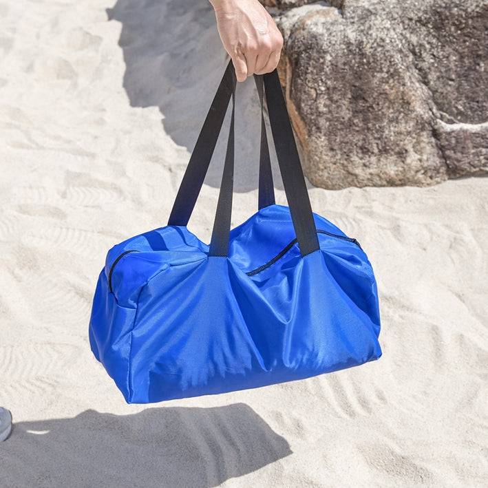 Sobuy SoBuy Lycra Strandzelt mit 4 Alu-Stangen Sonnensegel Strandmuschel Dunkelblau OZT02-DB Blitzverkäufe