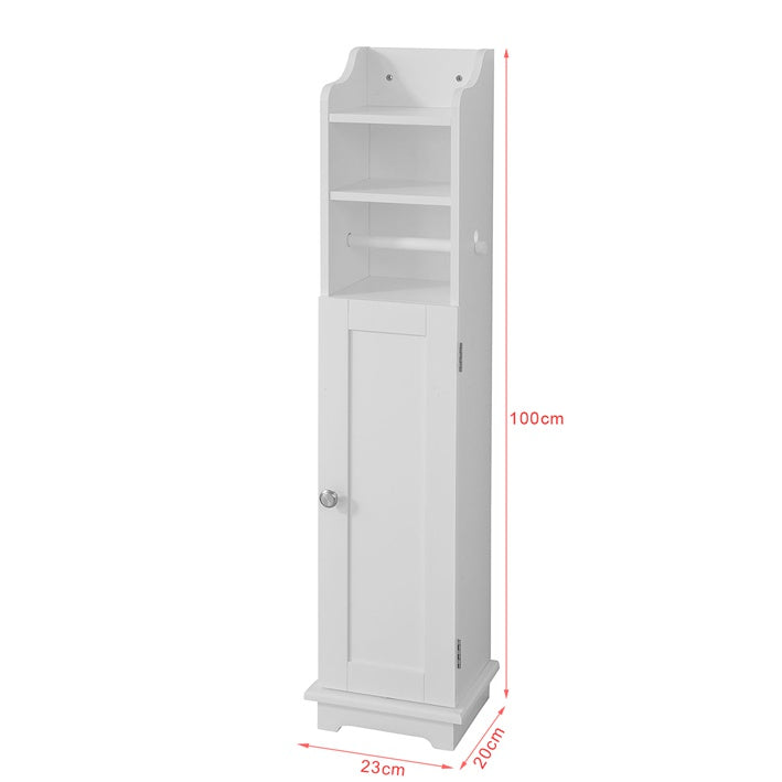 Sobuy SoBuy Toilettenpapierhalter Toilettenpapier Aufbewahrung Badezimmerschrank Weiß FRG177-W Günstiger Verkauf
