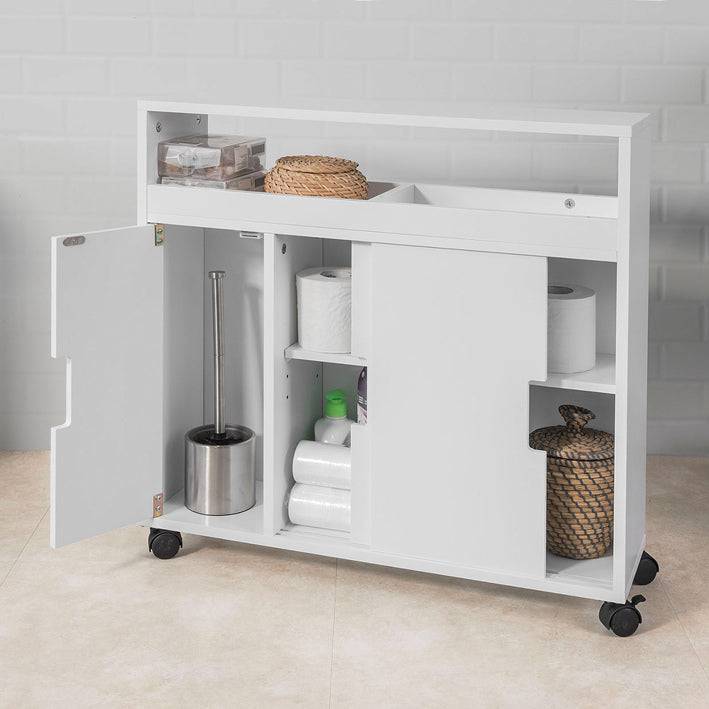 Sobuy SoBuy Badrollwagen Nischenschrank Badschrank Weiß BZR02-W Verkauf