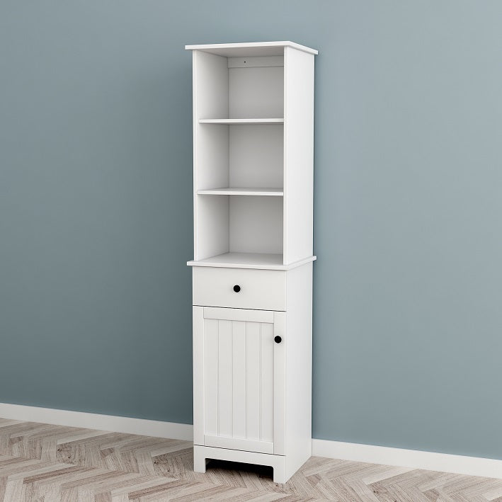 Sobuy SoBuy Bad Hochschrank Badschrank Badregal Weiß BZR17-W Hotsell