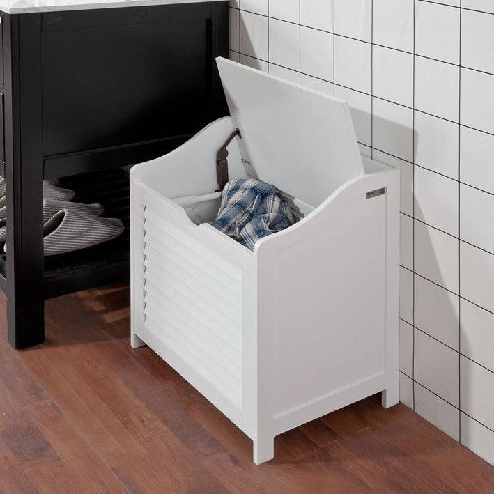 Sobuy SoBuy Wäschetruhe Wäschesammler Wäschekorb Weiß FSR40-W Verkauf