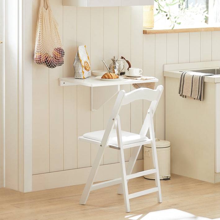 Sobuy SoBuy Wandklapptisch Küche Klapptisch Wand Wandtisch Weiß FWT03-W Fabrikverkauf