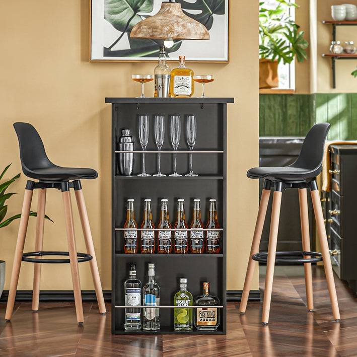 Sobuy SoBuy Bartisch Stehtisch Küchentisch Schwarz FWT17-SCH Hotsell
