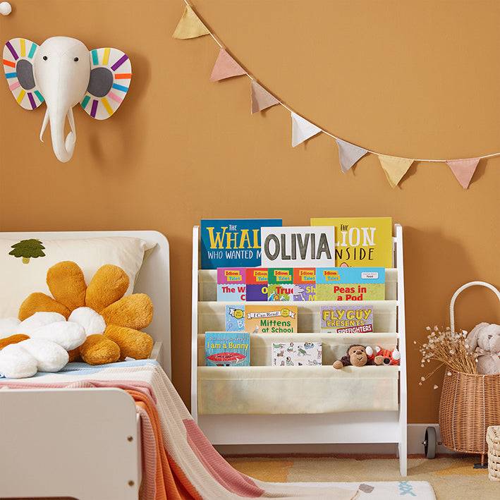 Sobuy SoBuy Kinderbücherregal Hängefächerregal Zeitungsständer FRG225-W Outlet