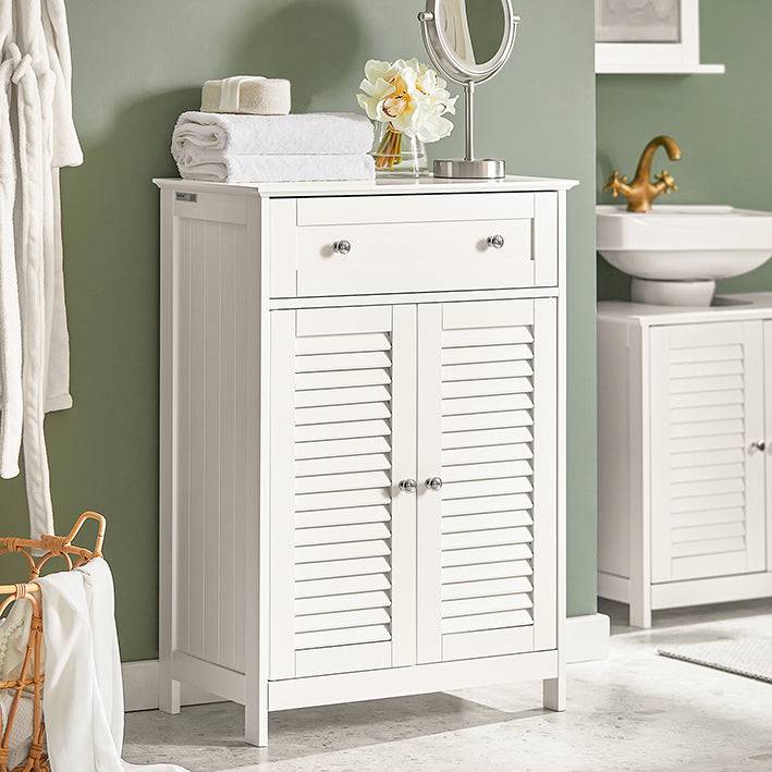Sobuy SoBuy Badkommode Badzimmerschrank Sideboard Weiß FRG238-W Meist gekauft