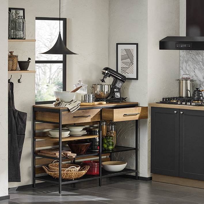 Sobuy SoBuy Kücheninsel Küchenregal Kommode Bartisch Vintage FSB85-PF Günstiger Verkauf