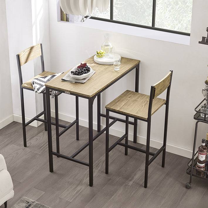 Sobuy SoBuy Bartisch mit 2 Hockern Bartisch set 3-teilig OGT03-N Online
