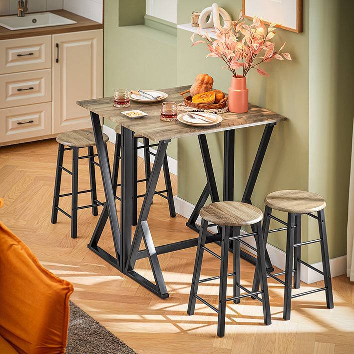 Sobuy SoBuy Esstisch mit 4 Stühlen Klapptisch 5-teilig Essgruppe OGT24-N im Angebot